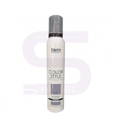 Saphir Professional - Color style mousse colorata grigio 200ml
