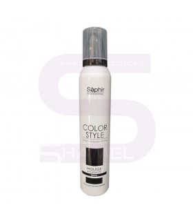 Saphir Professional - Color style mousse colorata nero 200ml