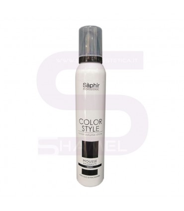 Saphir Professional - Color style mousse colorata nero 200ml