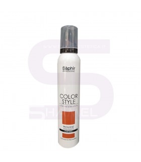 Saphir Professional - Color style mousse colorata castano 200ml