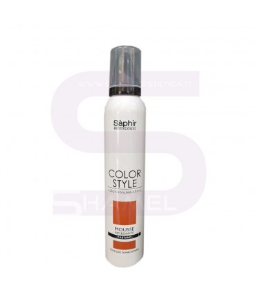 Saphir Professional - Color style mousse colorata castano 200ml