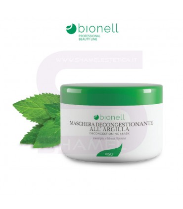 Bionell - Maschera viso argilla decongestionante 500 ML