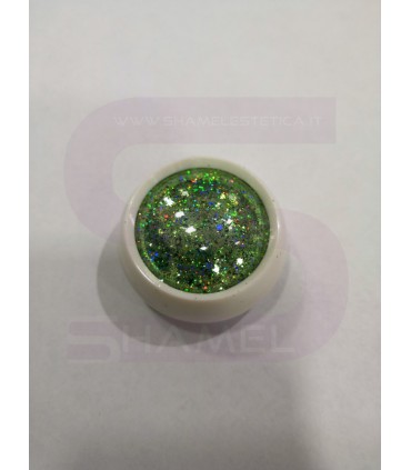 Coriandoli glitter nail art 3