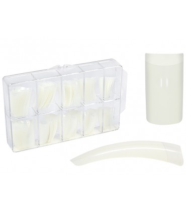 BeautyTech - 100 pz tips easy fit rotonde 10 misure