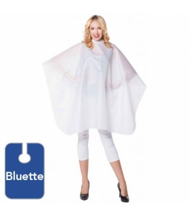 MPHAIR Mantella taglio blu nylon - Allacciatura velcro