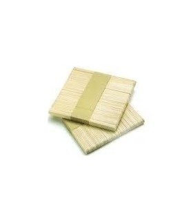 Spatoline cera in legno per baffetti