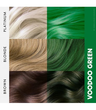 Colore diretto semipermanente - Vodoo green