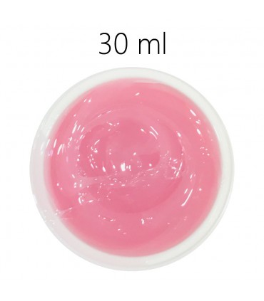 Gel ricostruzione unghie monofase rosa lattiginoso 30ml