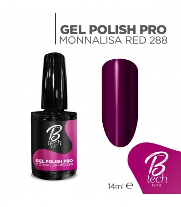 Semipermanente unghie GelPolishPro 288 Monnalisa red