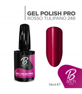 Semipermanente unghie GelPolishPro 248 Rosso tulipano
