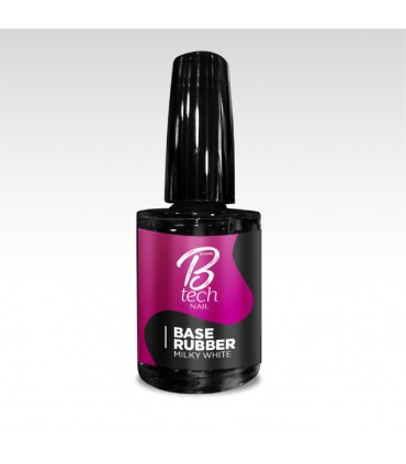 Base rubber semipermanente unghie bianco latte 10ml