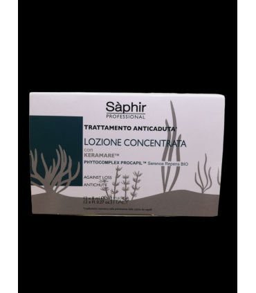 Saphir Professional - Trattamento anticaduta 12x10ml