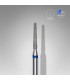 Punta diamantata Tronco, blu, diametro 1.6 mm - lunghezza punta 10 mm