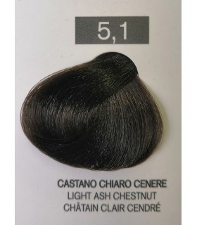 Saphir professional Love color - Colore capelli senza ammoniaca castano chiaro cenere 5.1