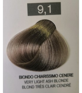 Saphir professional Love color - Colore capelli senza ammoniaca biondo chiarissimo cenere 9.1