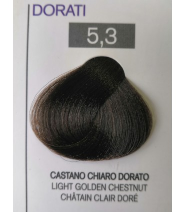 Saphir professional Love color - Colore capelli senza ammoniaca castano chiaro dorato 5.3