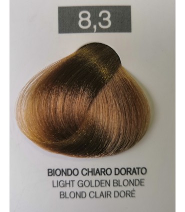 Saphir professional Love color - Colore capelli senza ammoniaca biondo chiaro dorato 8.3