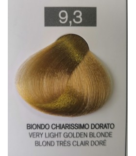 Saphir professional Love color - Colore capelli senza ammoniaca biondo chiarissimo dorato 9.3