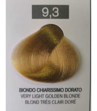 Saphir professional Love color - Colore capelli senza ammoniaca biondo chiarissimo dorato 9.3