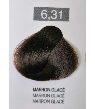 Saphir professional Love color - Colore capelli senza ammoniaca biondo scuro marron glacé 6.31