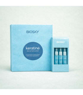 Fiale Ricostruzione alla Cheratina Keratinè 15 × 5 ml — Trattamento Intensivo Capelli Danneggiati