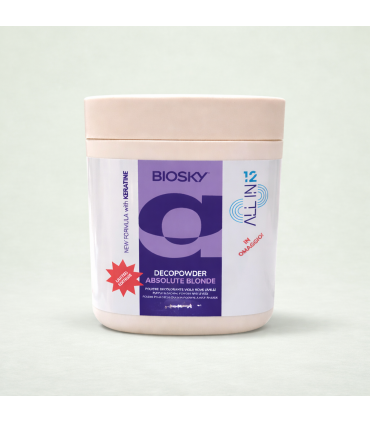 Polvere Decolorante Absolute Blonde 500gr — Schiaritura Professionale fino a 9 Toni