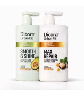 Dicora - Kit Shampoo + Balsamo Nutre&Ripara 2 x 800 ml