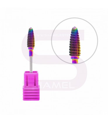 BeautyTech - Punta fresa flame in carbide (Dura)